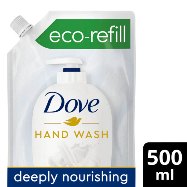 Dove Deeply Nourishing tekuté mýdlo na ruce náhradní náplň 500ml