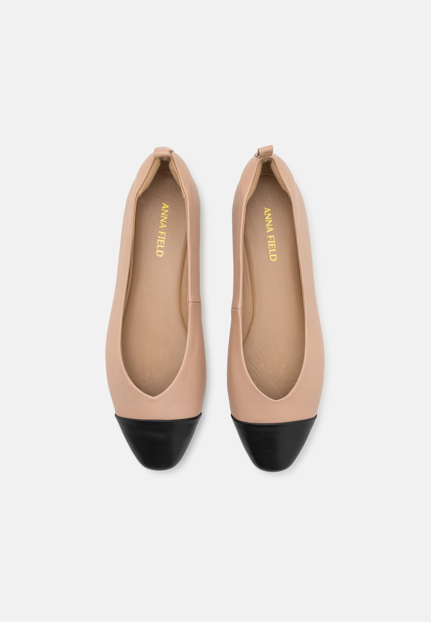Anna Field LEATHER - Ballerina's - beige