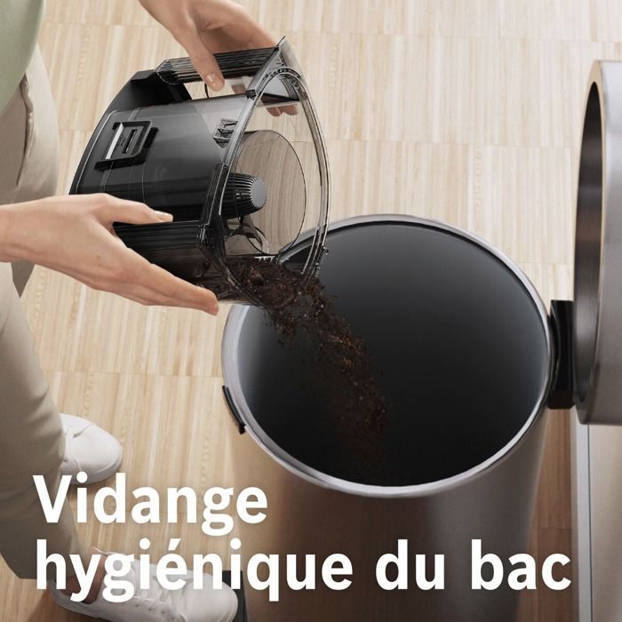 Aspirateur sans sac - BOSCH - Serie 4 BGS21POW2 - 2 L - Filtre HEPA13 - Turbobrush