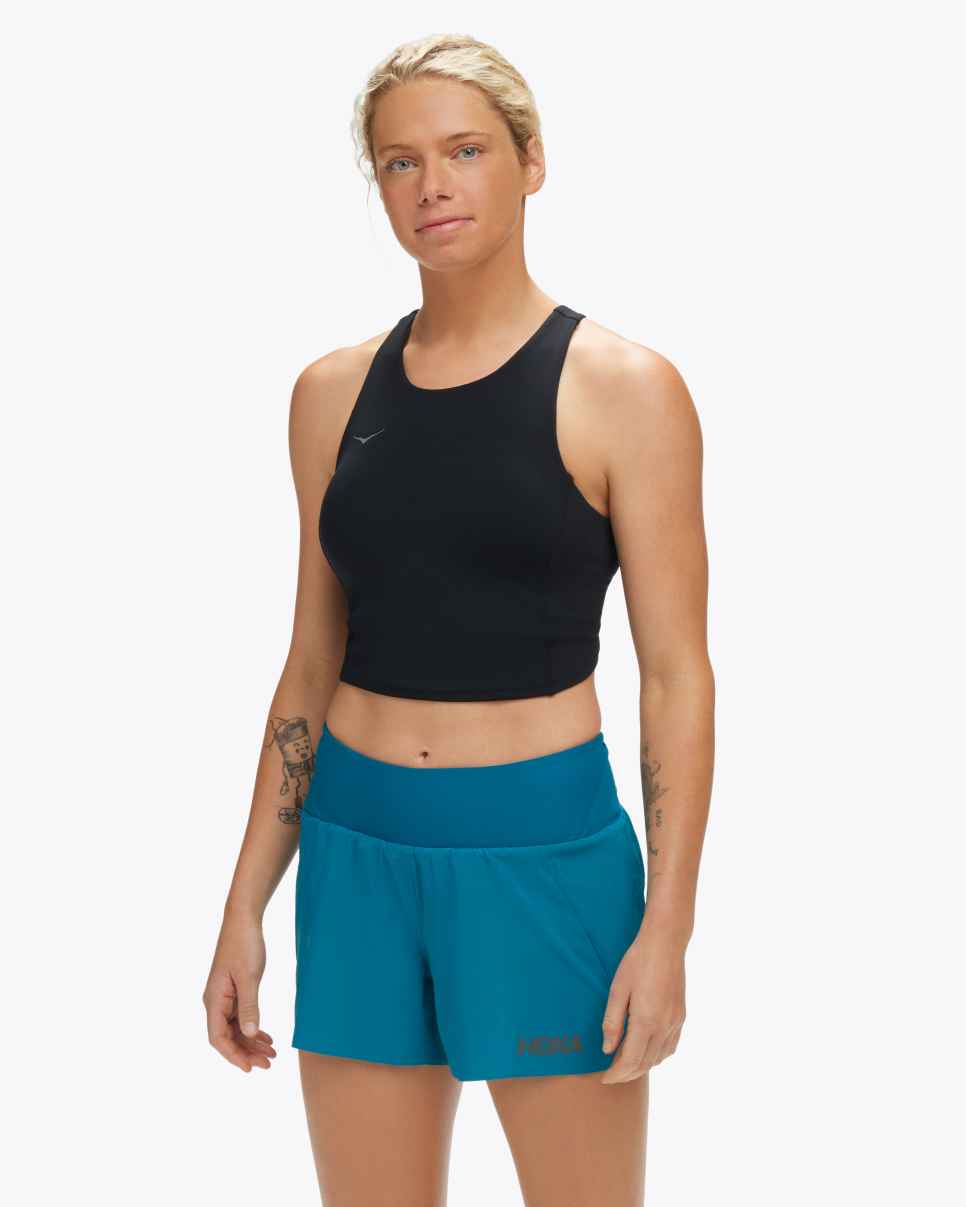 HOKA Elaro Crop BH Zwart