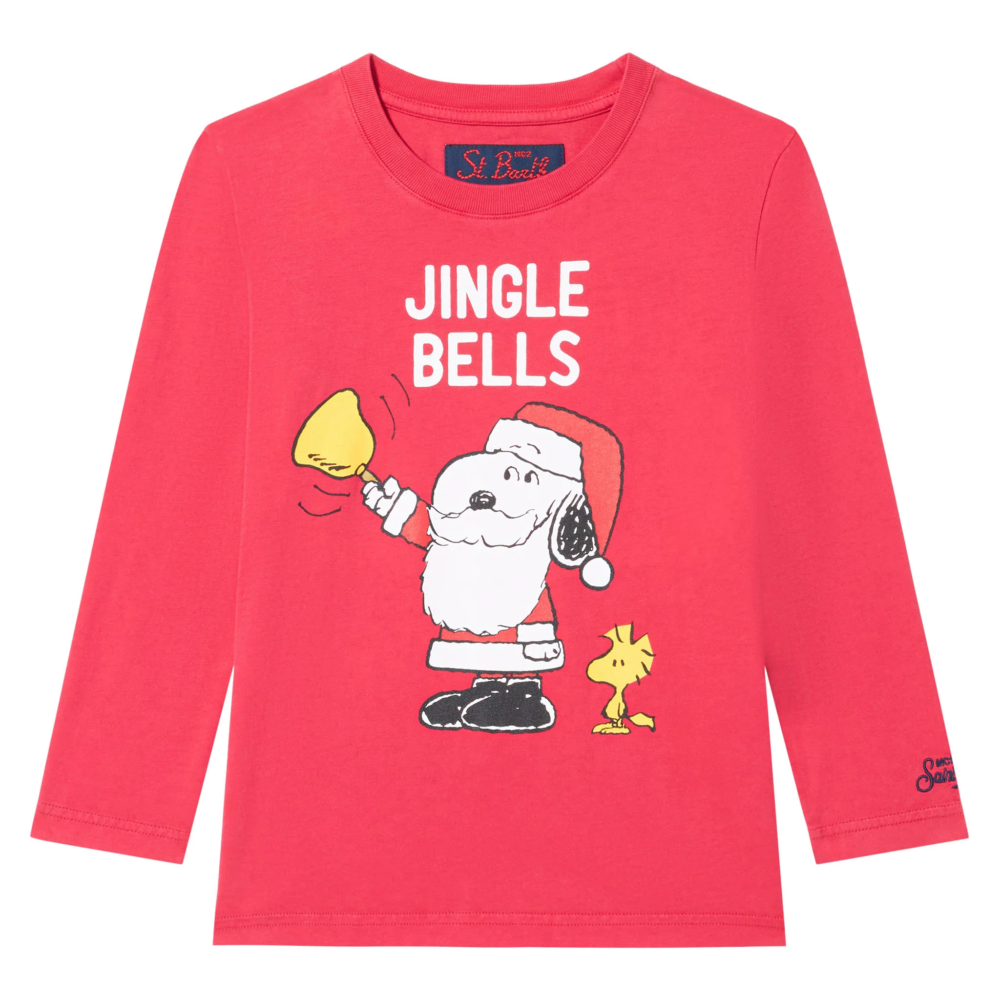T-shirt da bambino stampa Snoopy Jingle Bells |Peanuts© Special Editio