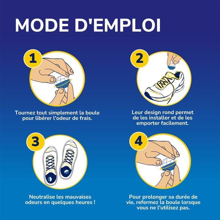 Bolas desodorantes del Dr. Scholl