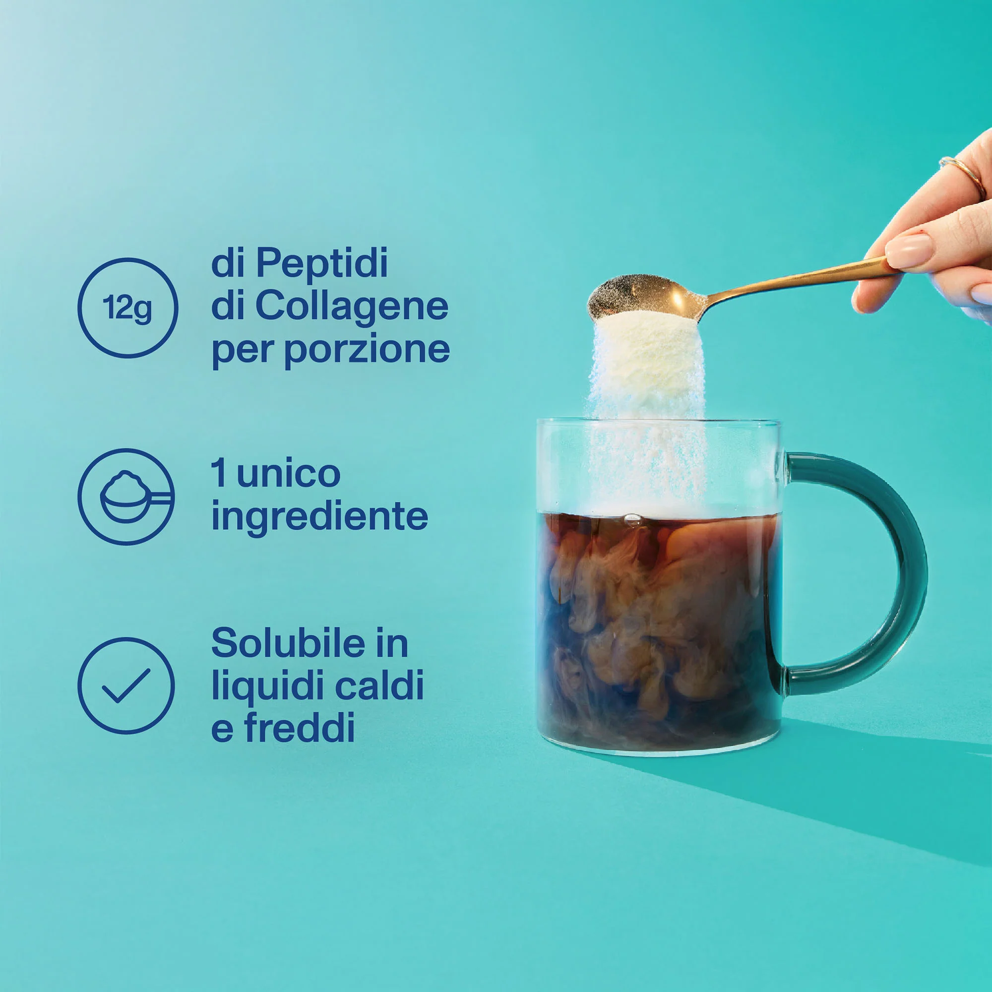 Integratori Alimentari Marine Collagen - Integratore Corpo e Detox, Integratore Unghie e Capelli, Integratore Viso