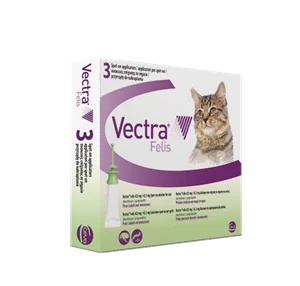VECTRA Vectra Felis Spoton Tube 3 pipetas Cat.