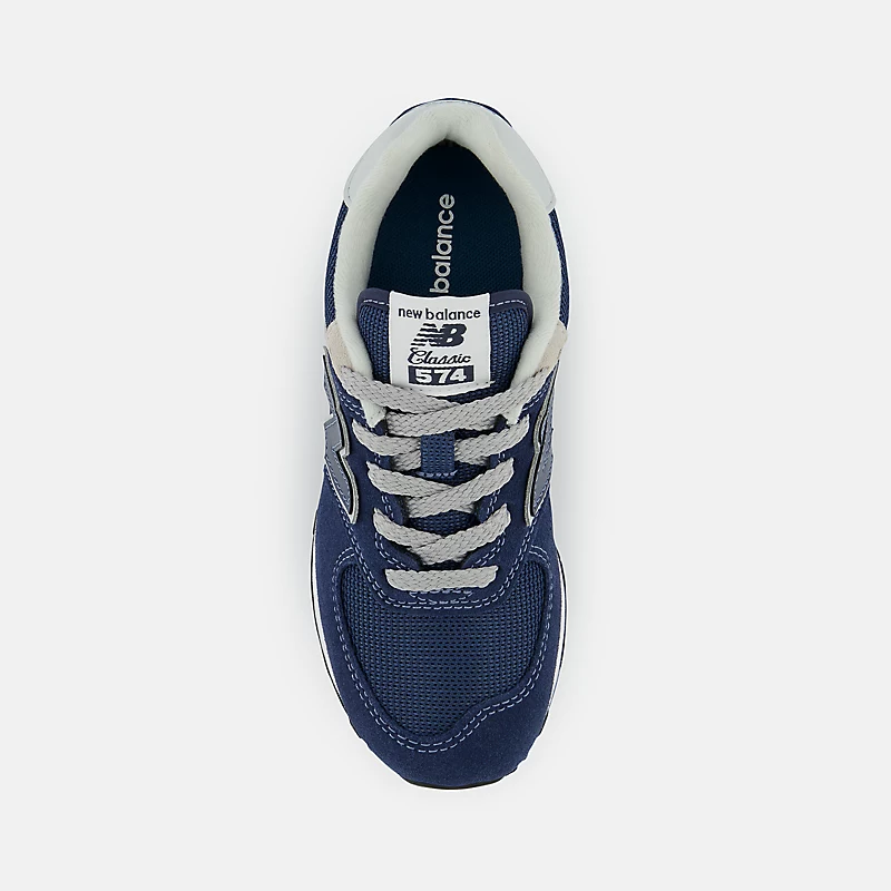 Kindermodell 574 Core – marineblau mit weiß
