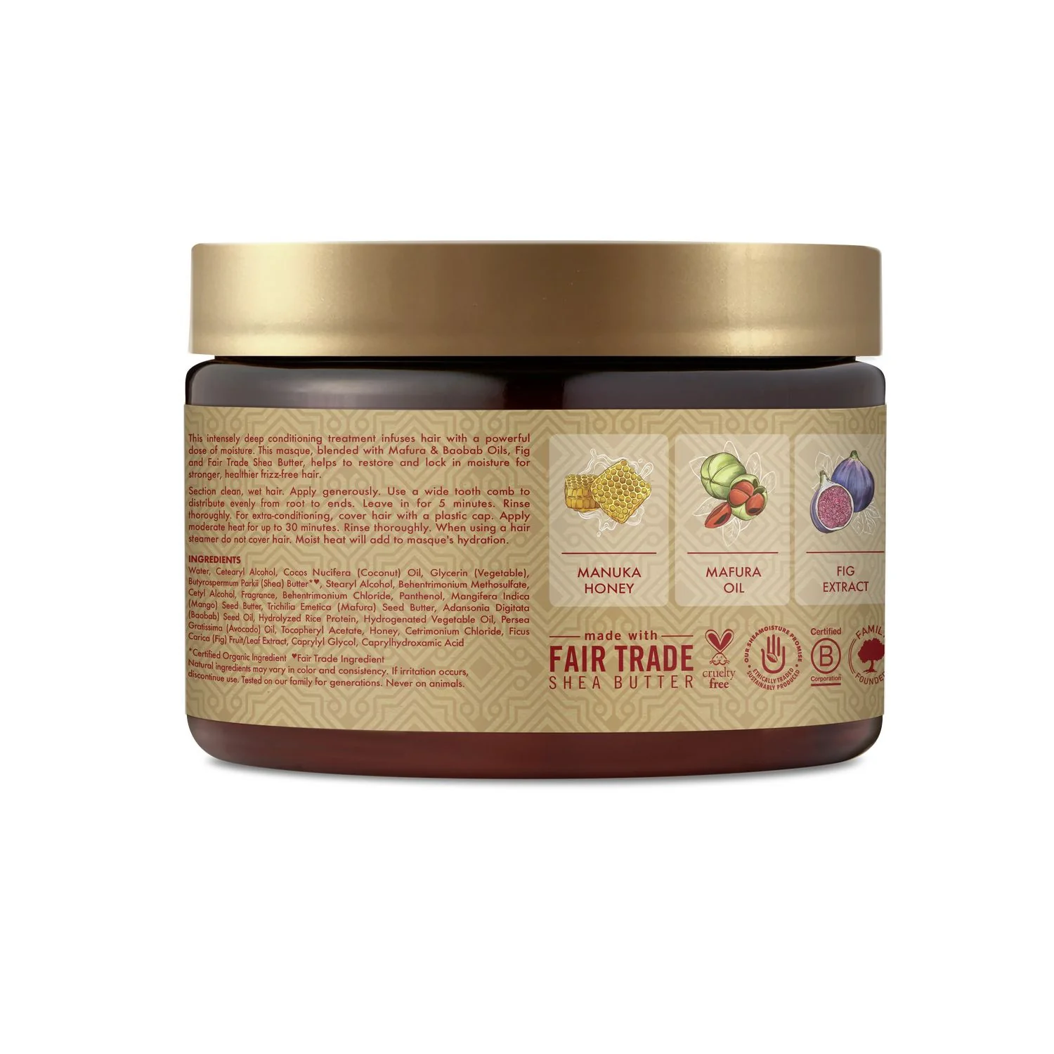 Manuka Honey&Mafura Oil Intensive Hydration Hair Masque - Maschera Idratante Capelli