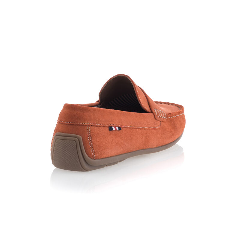 Miesten oranssit loaferit/veneilykengät