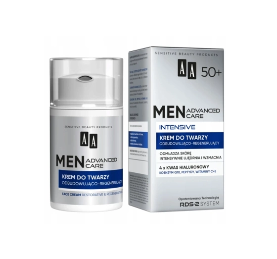 AA Men Advanced Care Intensive 50  odbudowujący krem do twarzy 50 ml