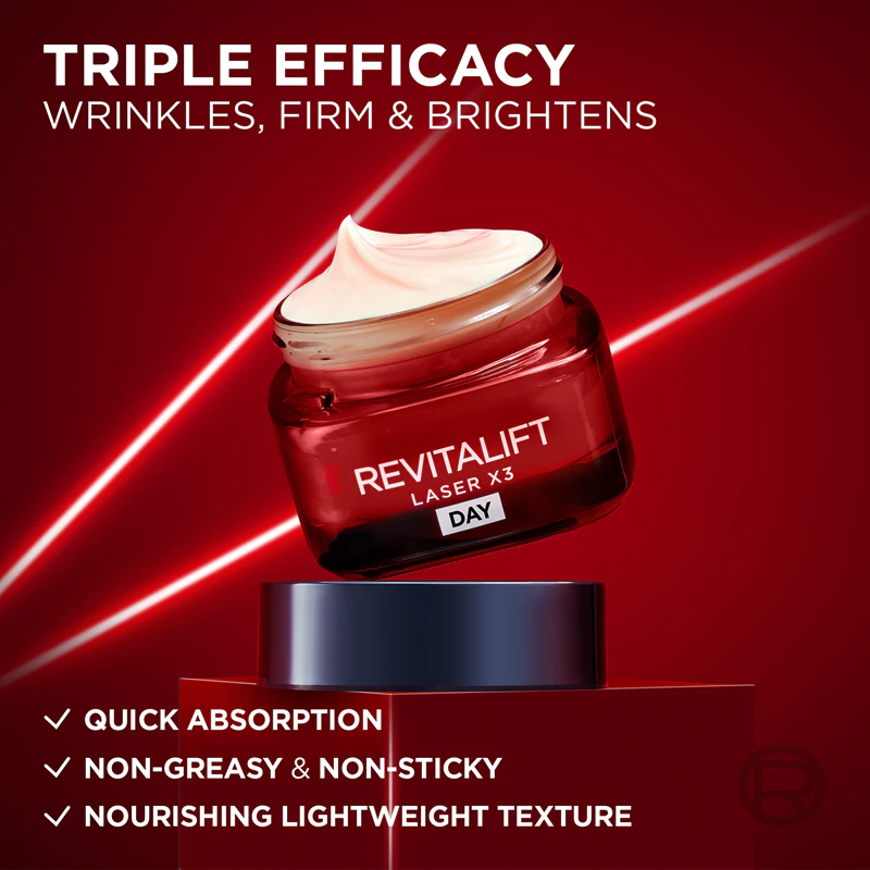 Kit antienvelhecimento a laser Revitalift da L'Oréal Paris