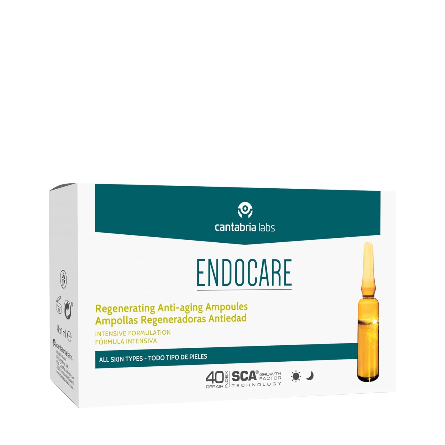 CANTABRIA LABS DIFA COOPER Endocare ampulė Biorepar 14F
