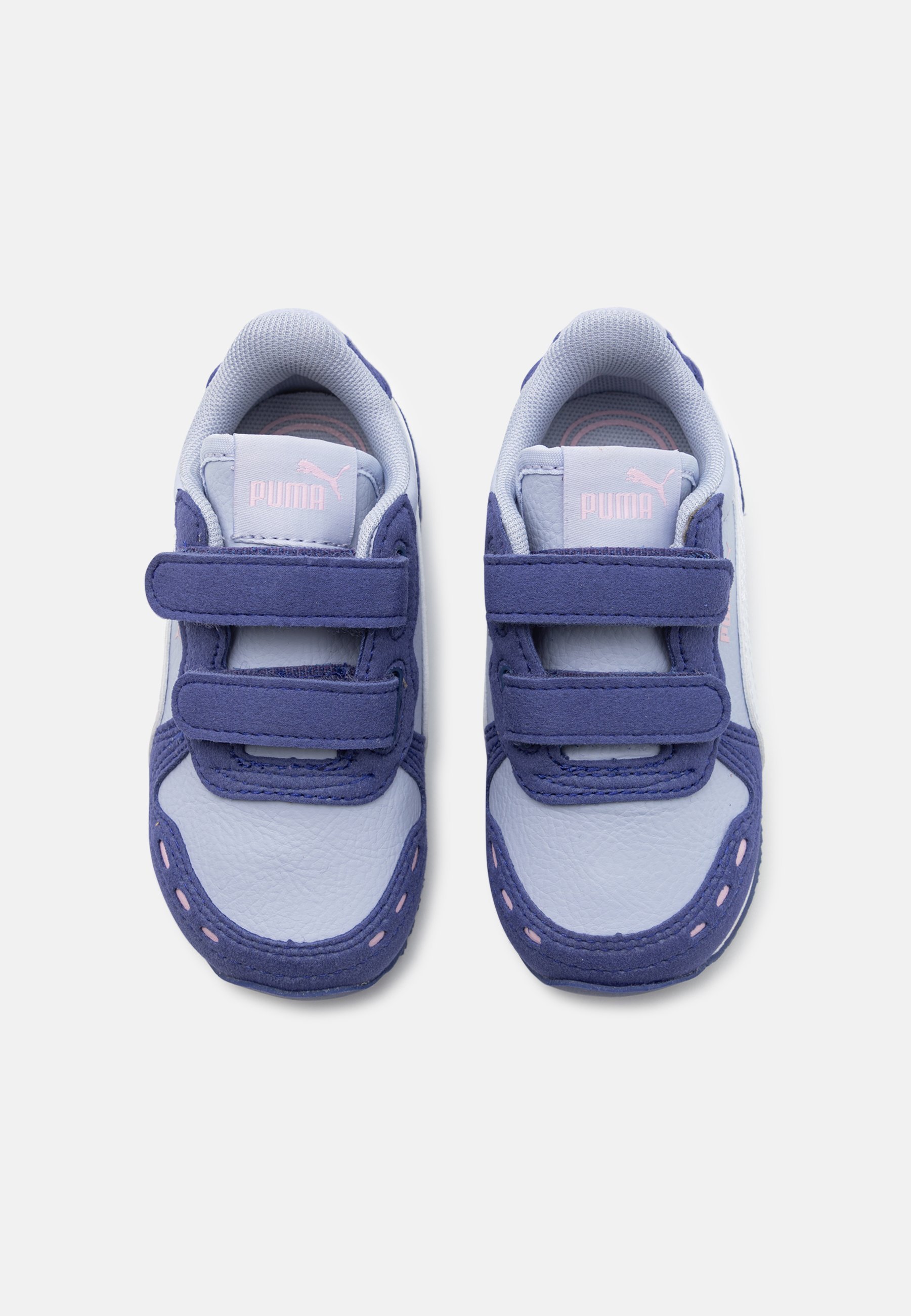 Puma CABANA RACER 20 UNISEX - Edzőcipő - hűvös időjárás/fehér/kék kristály/rózsaszín mályva