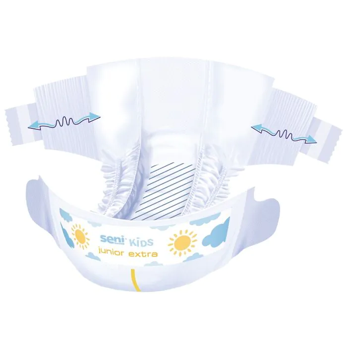 Seni Kids Junior Extra Pieluchomajtki dla dzieci 38-55 cm, 15+ kg