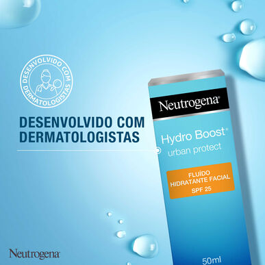 Neutrogena Hydro Boost Urban Protect Anti-Pollution Fluid SPF 25 Hyaluronsyra 50 ml