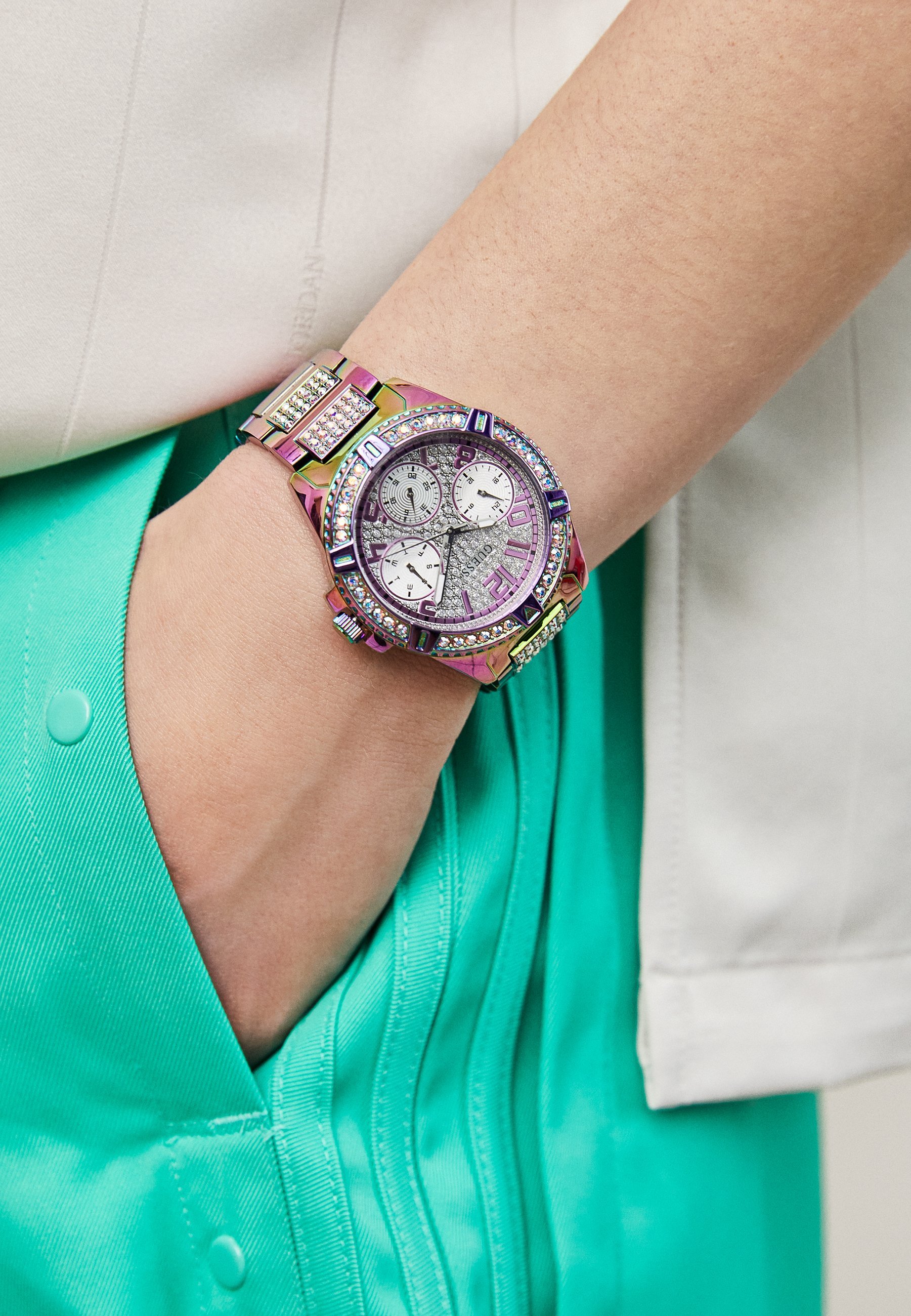 Guess GS LADY FRONTIER - Hodinky - multi-coloured
