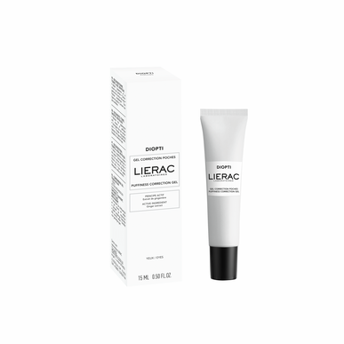 Lierac Diopti Gelkorrigeringspåsar Avsvällande korrigeringsgel för mörka ringar under ögonen 15 ml