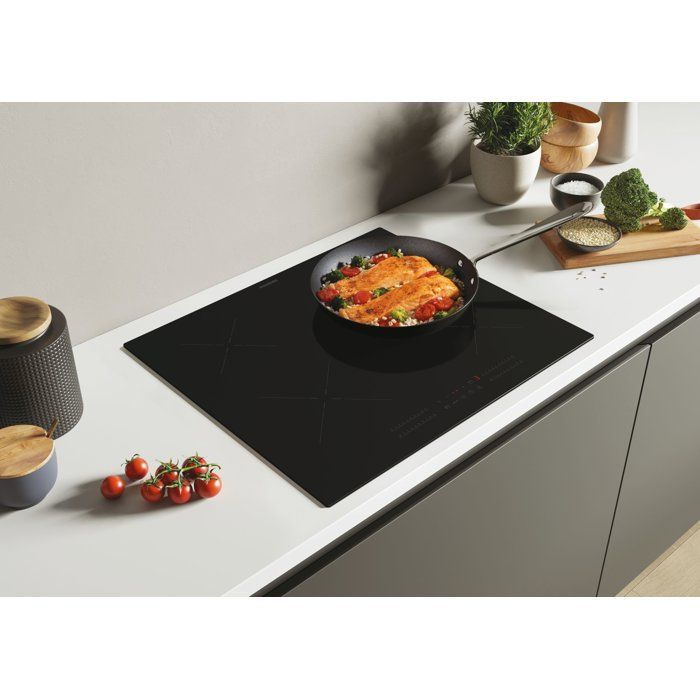 Placa de cocina de inducción ROSIERES RI642CBB - 4 vestíbulos - 7 200 W - L 60 cm