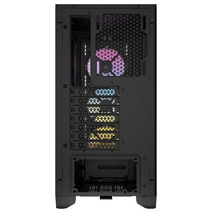 Case per PC - CORSAIR - 3000D RGB AIRFLOW - ATX Mid-Tower - 3 ventole AR120 RGB - Nero