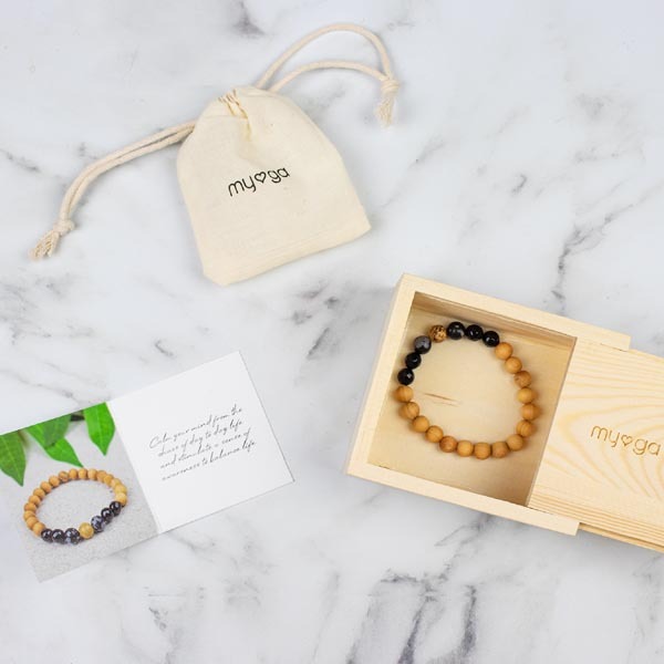 Myga Awareness Perlenarmband