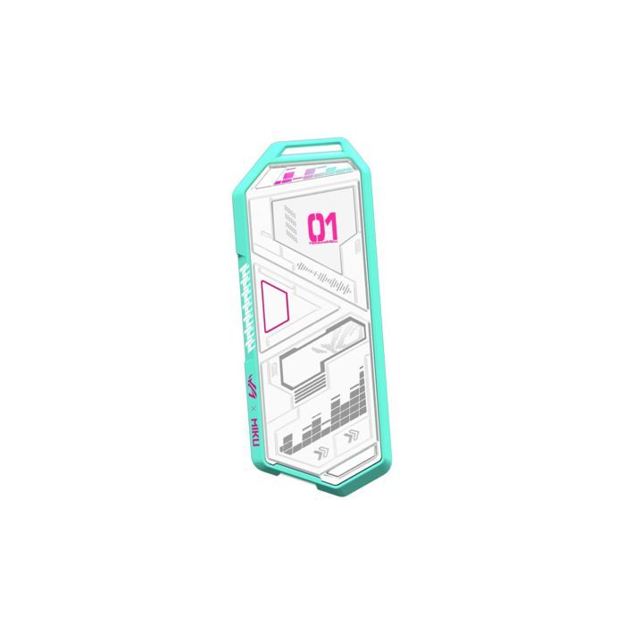 Boîtier SSD - ASUS - ROG Strix Arion Hatsune Miku - USB-C 3.2 Gen2 - Aluminium - ARGB Aura Sync