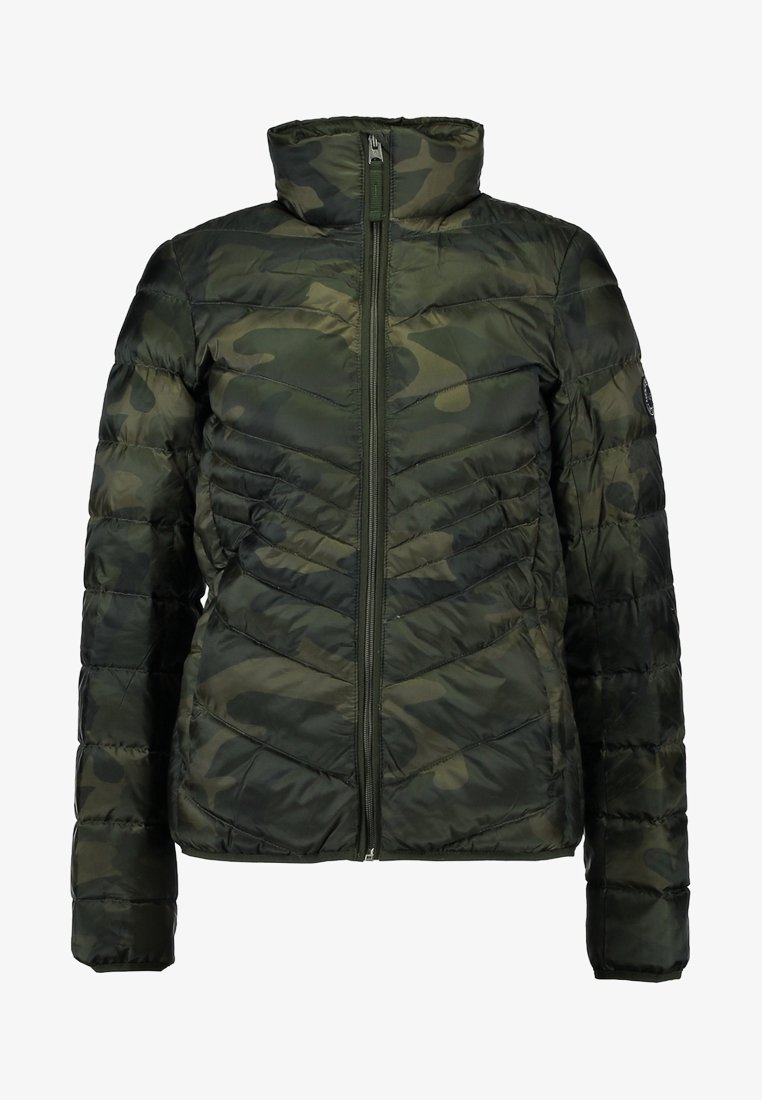 Abercrombie & Fitch donsjack - olijfgroen