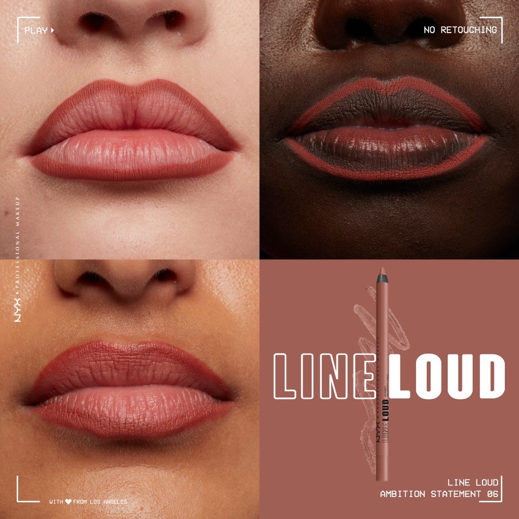 NYX Professional Makeup Lipliner Line Loud svinčnik za ustnice - 1,2 g