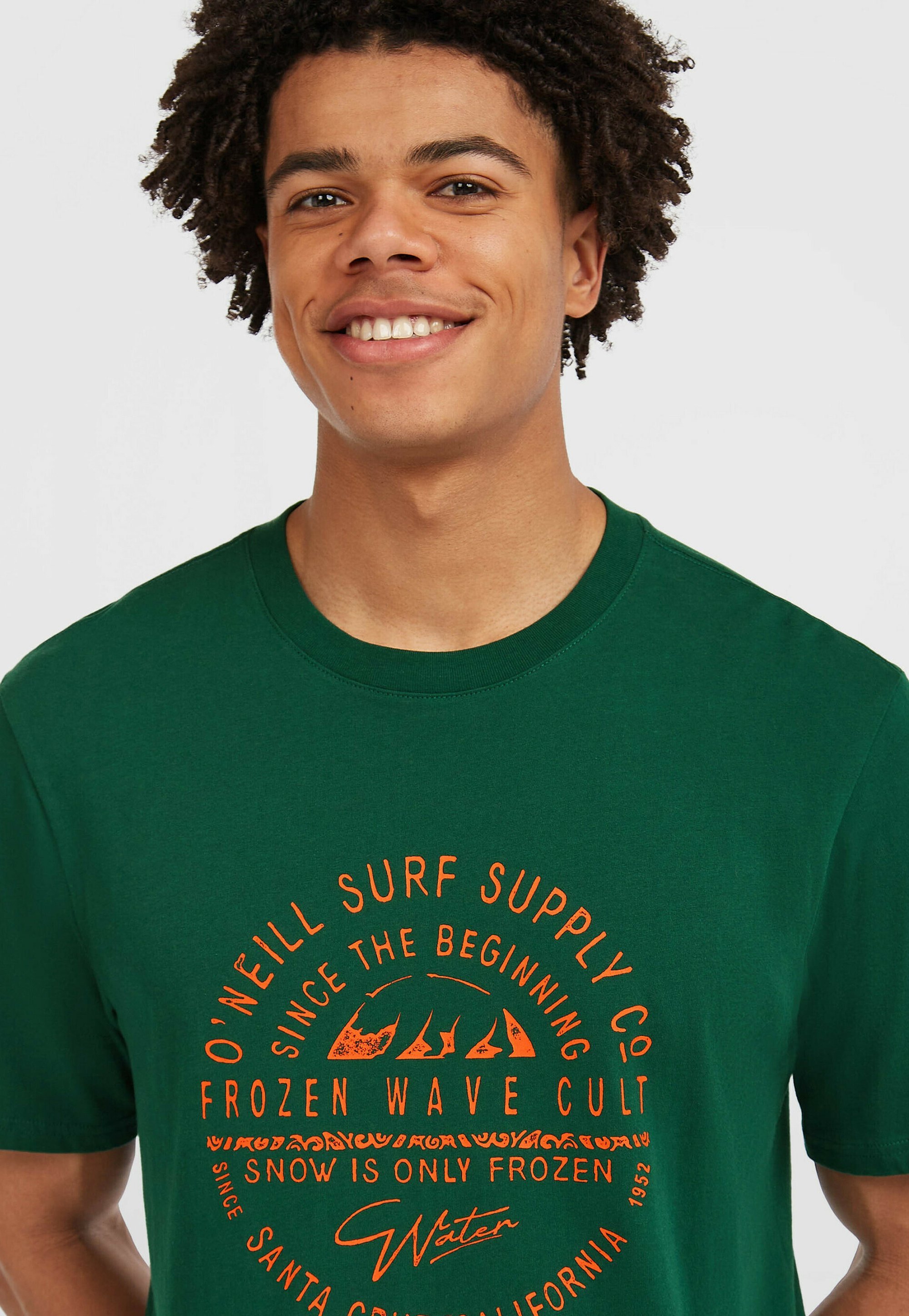 O'Neill MUIR - T-shirt met print - emerald envy