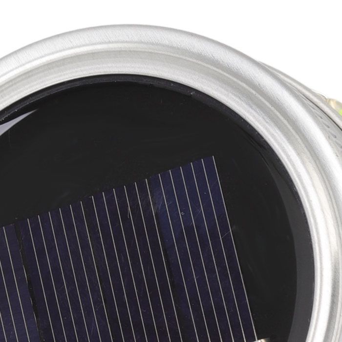Tapa de tarro de mermelada LED solar para exteriores con 20 LED, 2 metros, guirnalda de luces impermeables sin llama.