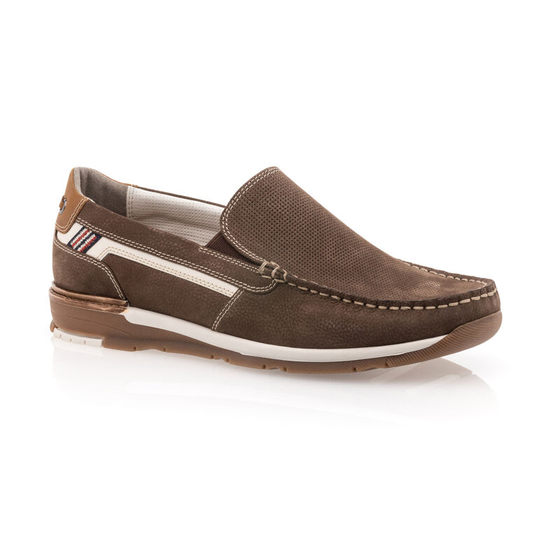 Miesten ruskeat loaferit/veneilykengät
