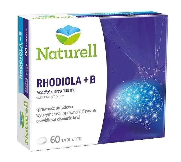 Naturell Rhodiola + B, Tabletki