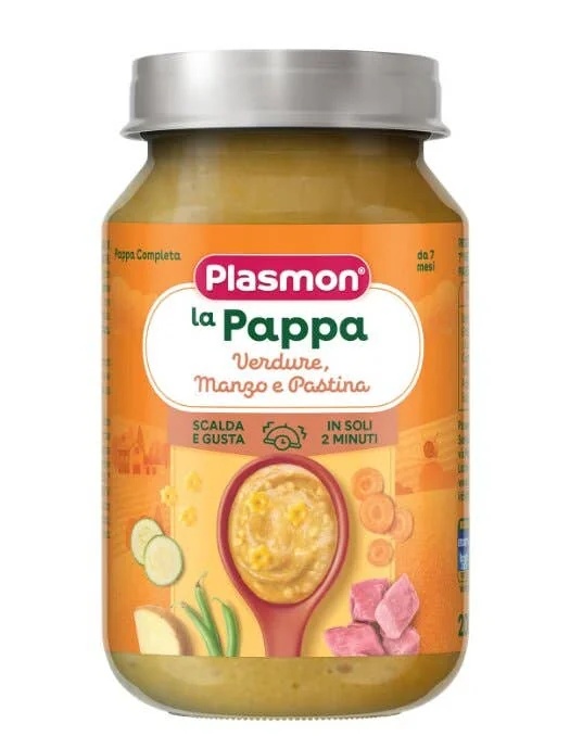 PLASMON Plasmon Vegetal, Carne y Pasta Pappa 200 g