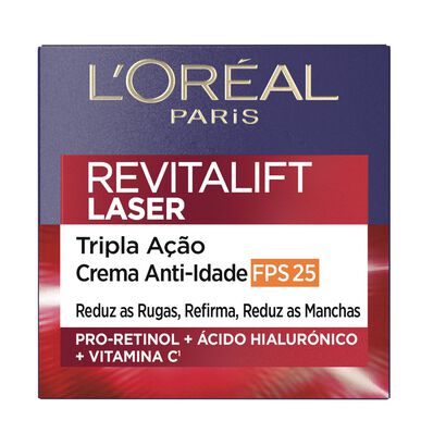 L'Oréal Paris Revitalift Laser Anti-Aging Cream SPF 25 Ikääntymistä ehkäisevä päivävoide 50 ml