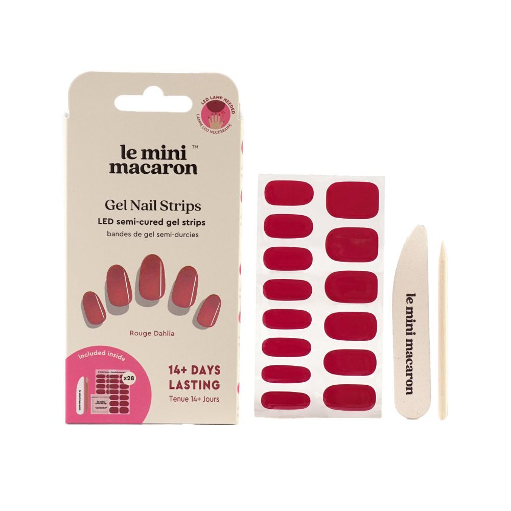 Gel trake Rouge Dahlia Umjetni nokti