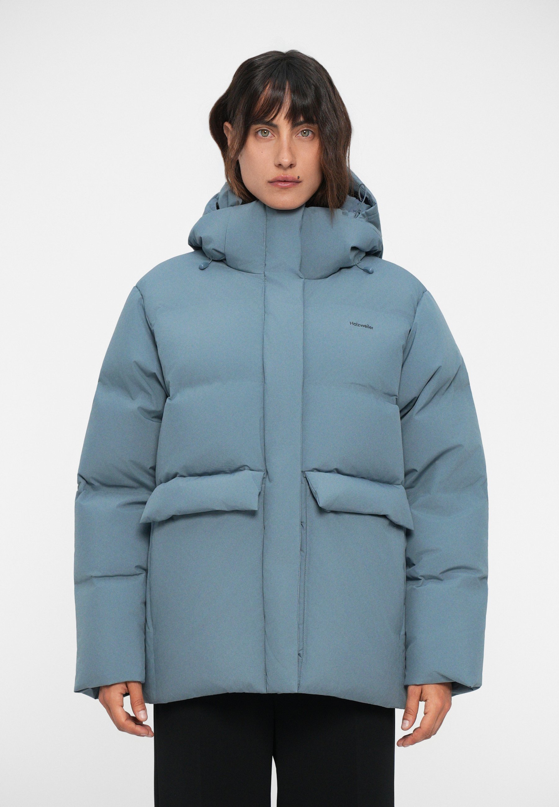 Holzweiler BESSEGGEN JACKET - Donsjack - blue aqua