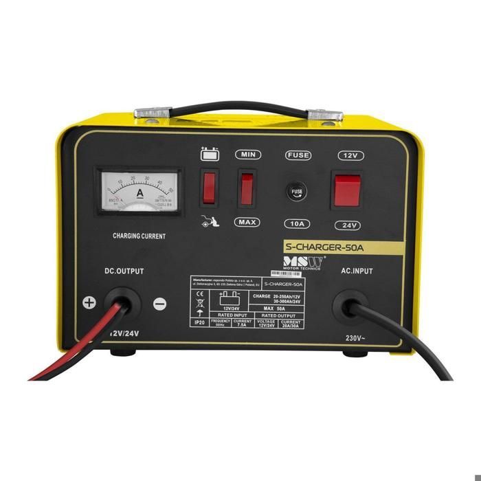 Cargador de batería para coche - Arrancador de emergencia - 12/24 V - 20/30 A 14_0000908