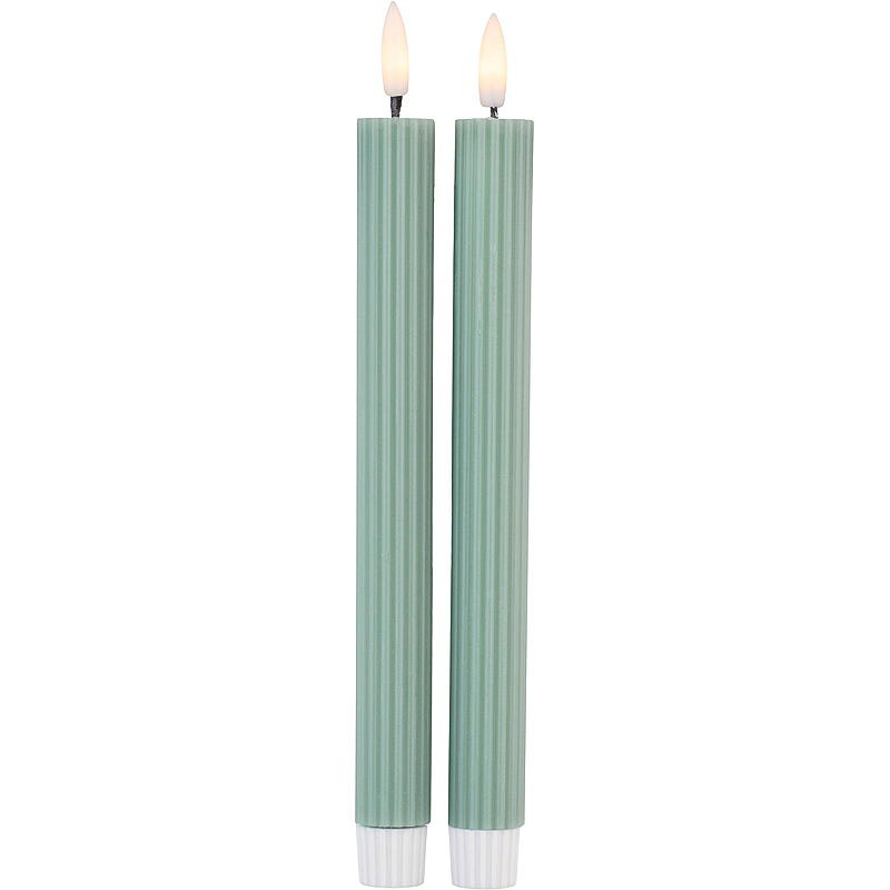 Vie Selected Crown lights 2-pack 24 cm LED slot timer groen
