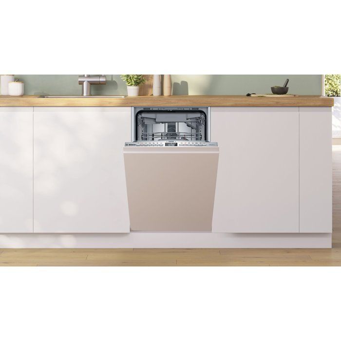 BOSCH SPV4EMX17E SER4 Volledig geïntegreerde vaatwasser - 10 couverts - 45 cm breed - 44 dB - 6 programma's - Besteklade - Energieklasse B