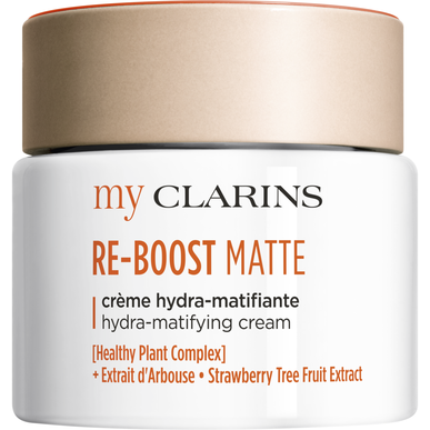 Clarins Re-Boost Matte Hydra-Matifying Cream Mattapintaa antava kasvovoide sekaiholle ja rasvoittuvalle iholle 50 ml 50 ml