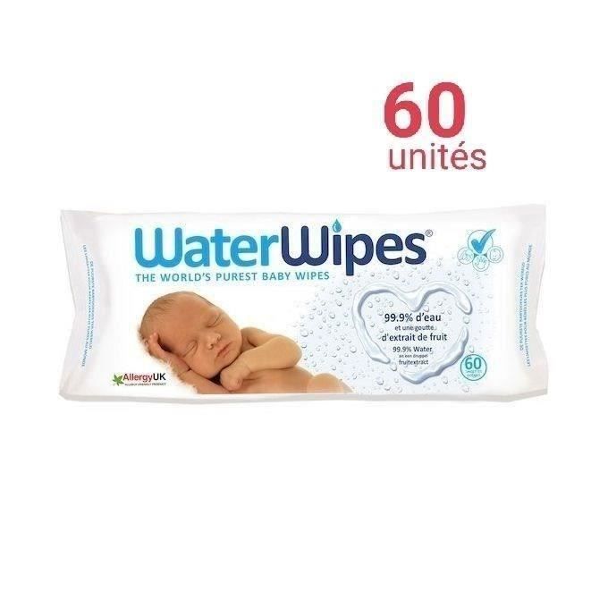 WaterWipes Pure Feuchttücher, 4er-Pack + 1 gratis