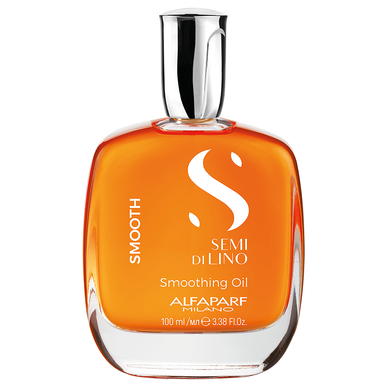 Alfaparf Milano Smooth Smoothing Oil Semi di Lino gladilno olje proti skodranim lasem za neubogljive lase 100 ml 100 ml