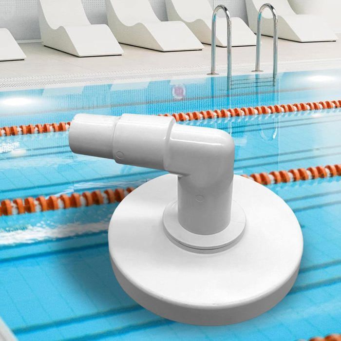 Portable Skim VAC Plate 90 Coude Outils de Accessoires Piscine pour Spa au-Dessus/dans Bassin Piscine Hot