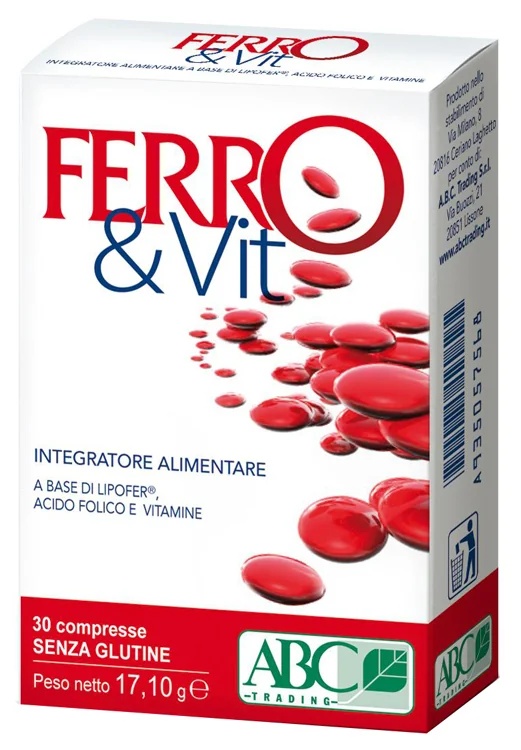 ABC TRADING IJzer en vitaminen 30 tabletten