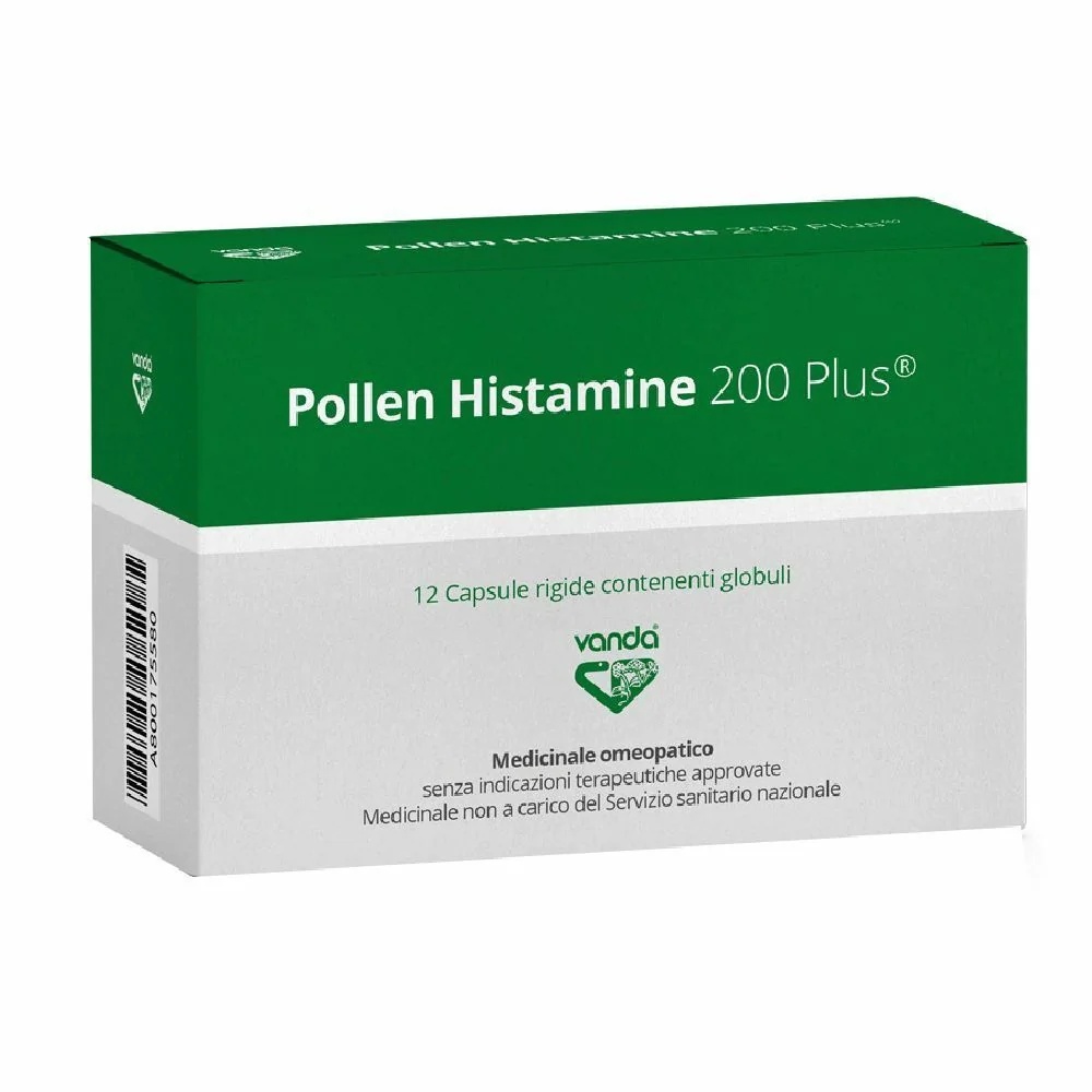 Pollen Histamine 200Plus 12 capsules