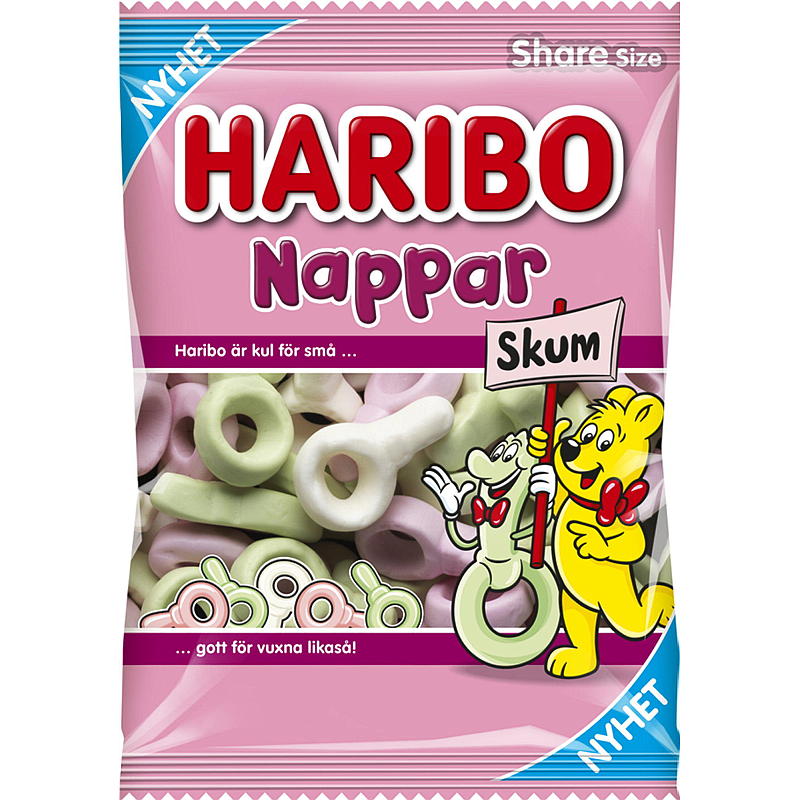 Haribo Smokkskum 120 g Haribo