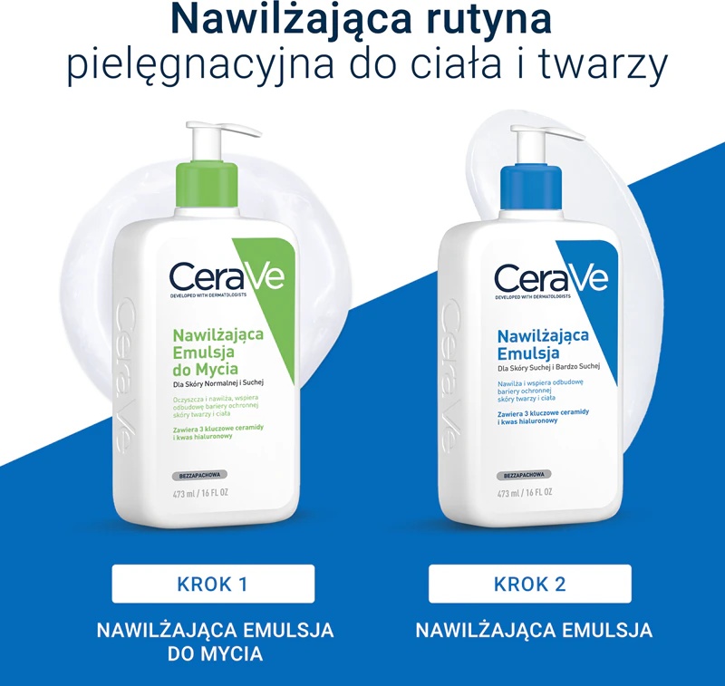 CeraVe Moisturizers Lotion vlažilno mleko za obraz in telo za suho in zelo suho kožo