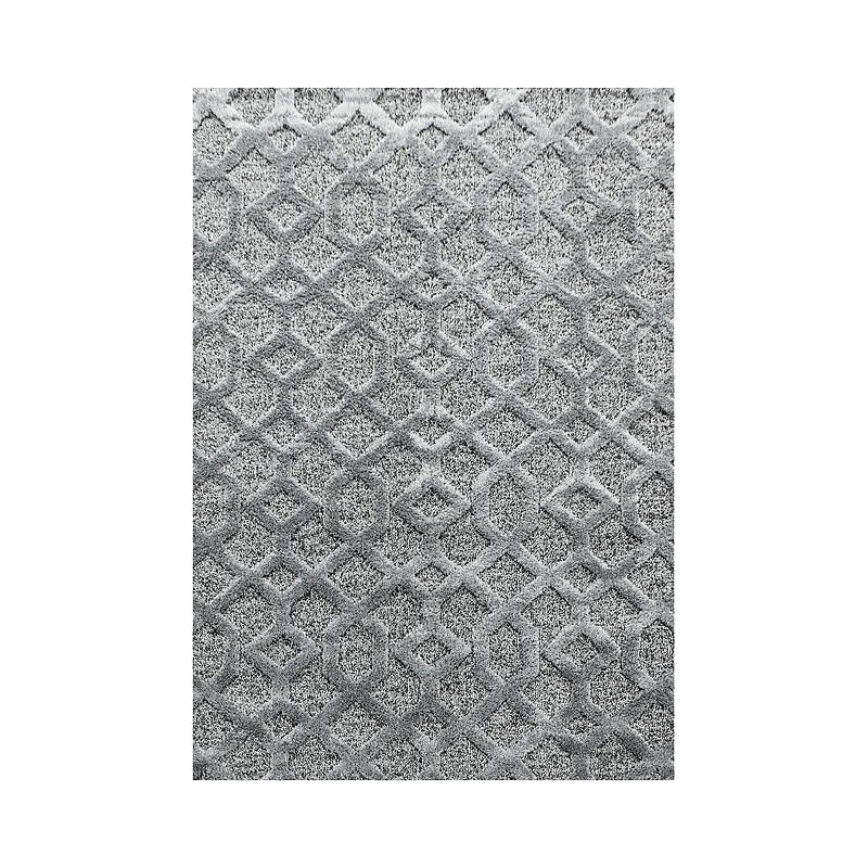 Alfombra Pisa de 230 x 160 cm, gris.