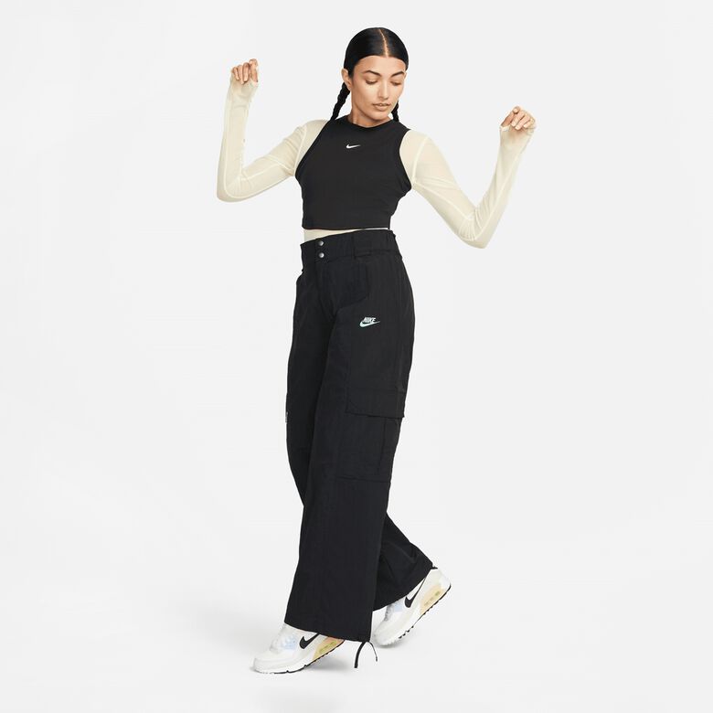 Essentiële sportkleding: geribbelde crop tanktop