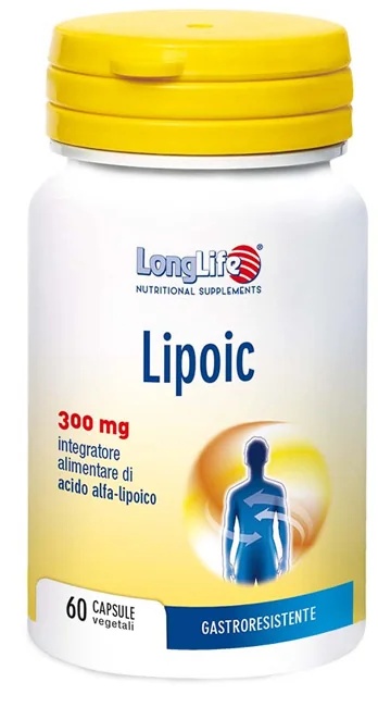 LONG LIFE Long Life Lipoic 300 mg 60 capsules Antioxidant