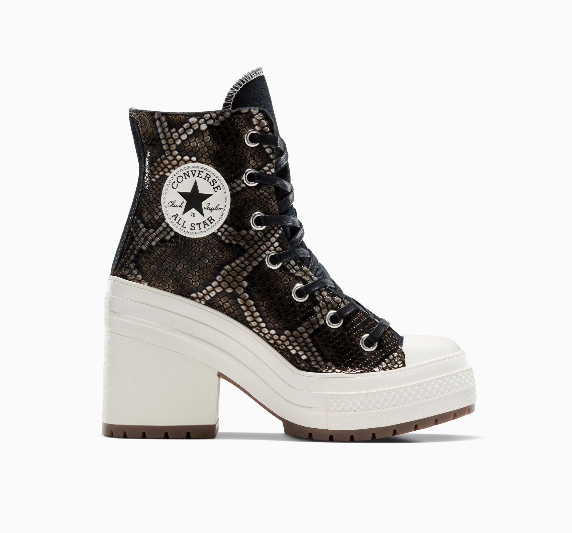 Chuck 70 De Luxe Heel Snakeskin