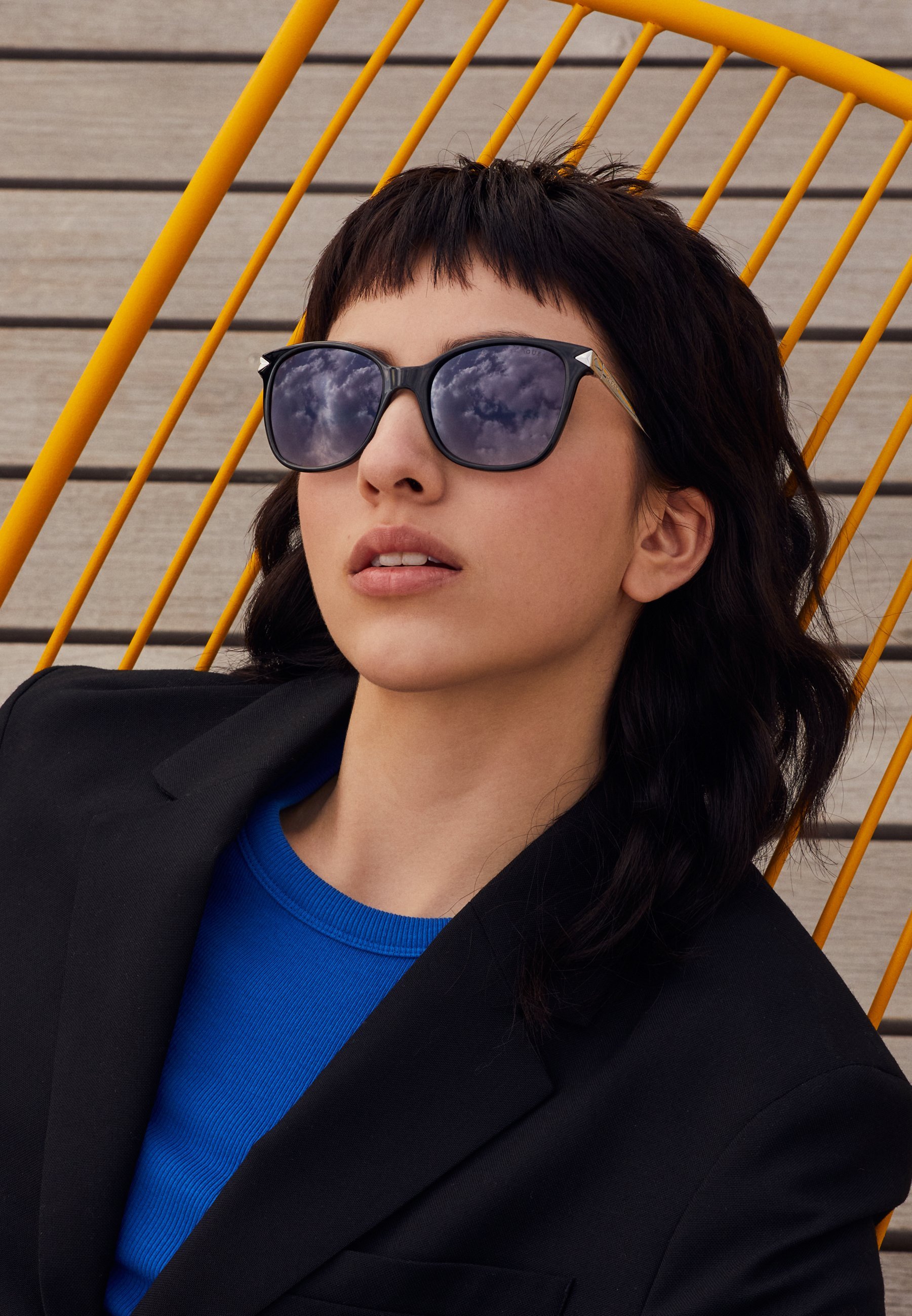 Lunettes de soleil Guess - noires