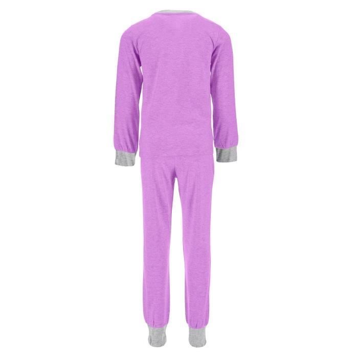 Conjunto de pijama de Frozen - DISNEY - Niñas - Morado - Invierno